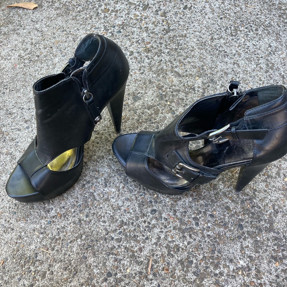 Black heels
